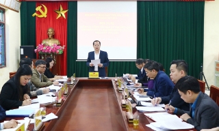 HĐND tỉnh giám sát công tác bầu cử tại xã Cao Đức